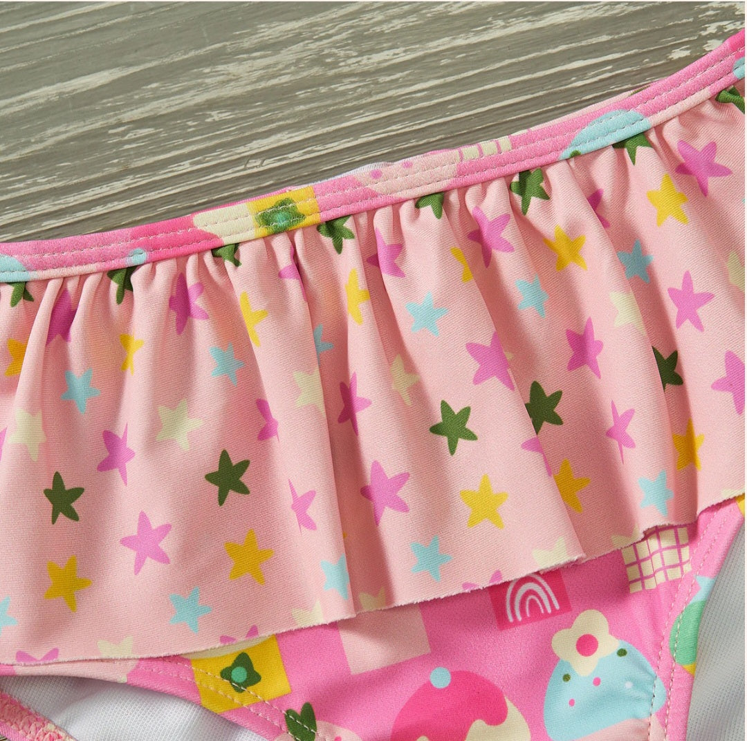 Cute as a Cupcake 2pc Swimsuit