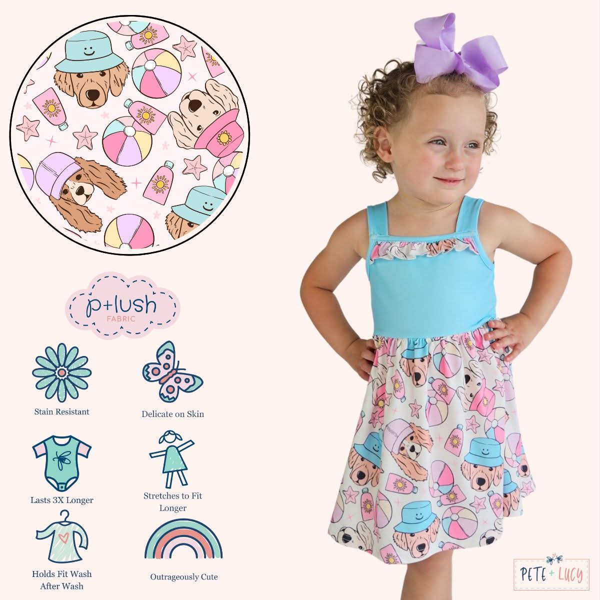 Sandy Paws (2pc Shorts set)