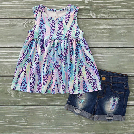 Safari Shimmer 🦒            Denim Set