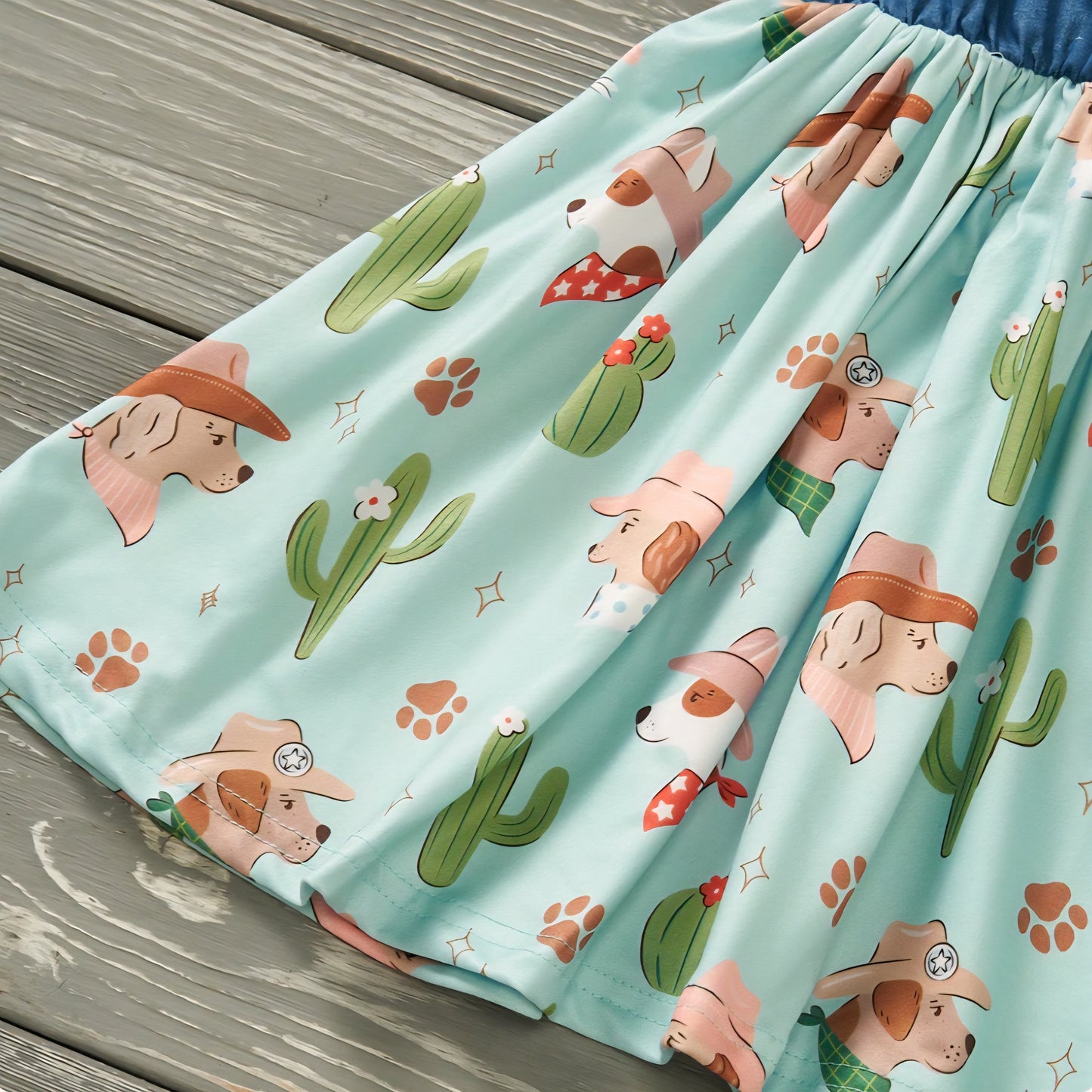 Howdy Hounds 🐶           Girls Dress