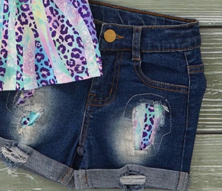 Safari Shimmer 🦒            Denim Set