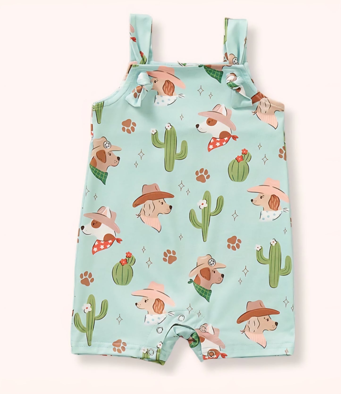 Howdy Hounds 🌵          Unisex Romper