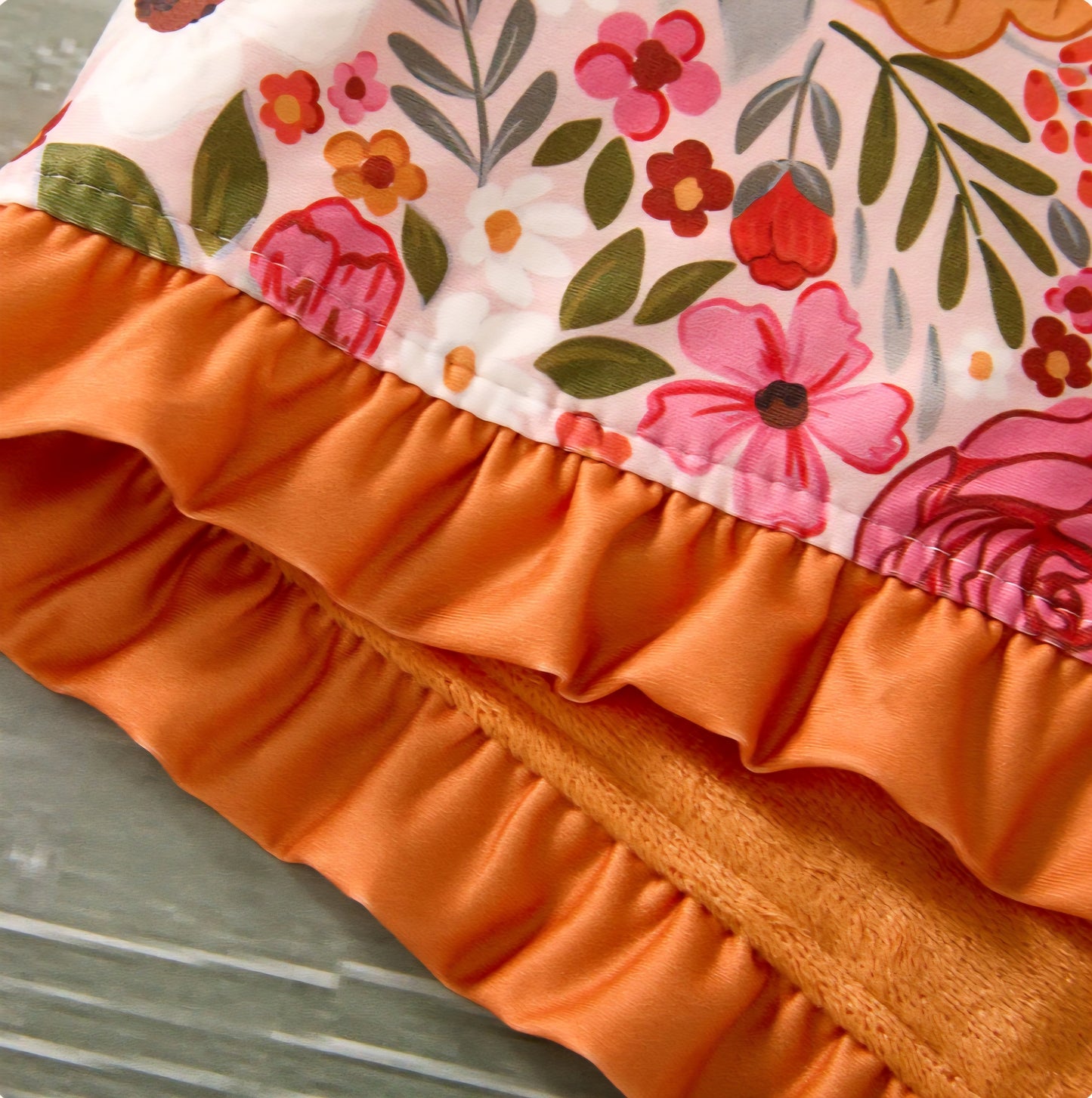 Rosewood Blooms Blanket