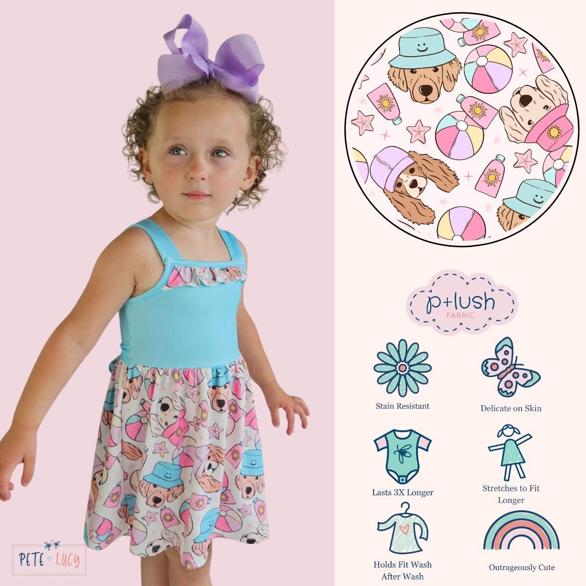 Sandy Paws (2pc Shorts set)