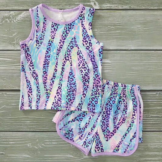 Safari Shimmer 🦓         Short Set